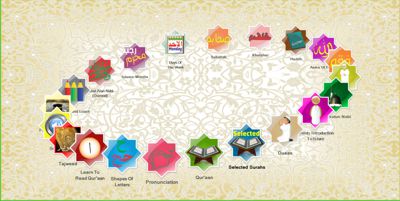 Al-Ustaadh Gold Edition Menu