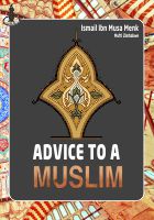 Advice To A Muslim (DVD)